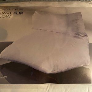sharper image flip pillow